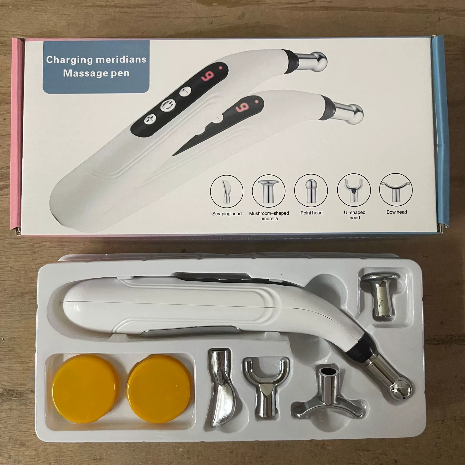 Electronic acupuncture pen acupoint pen exploration acupuncture pen and meridian energy meridian pen pens and stabbing therapy automatic acupuncture points
