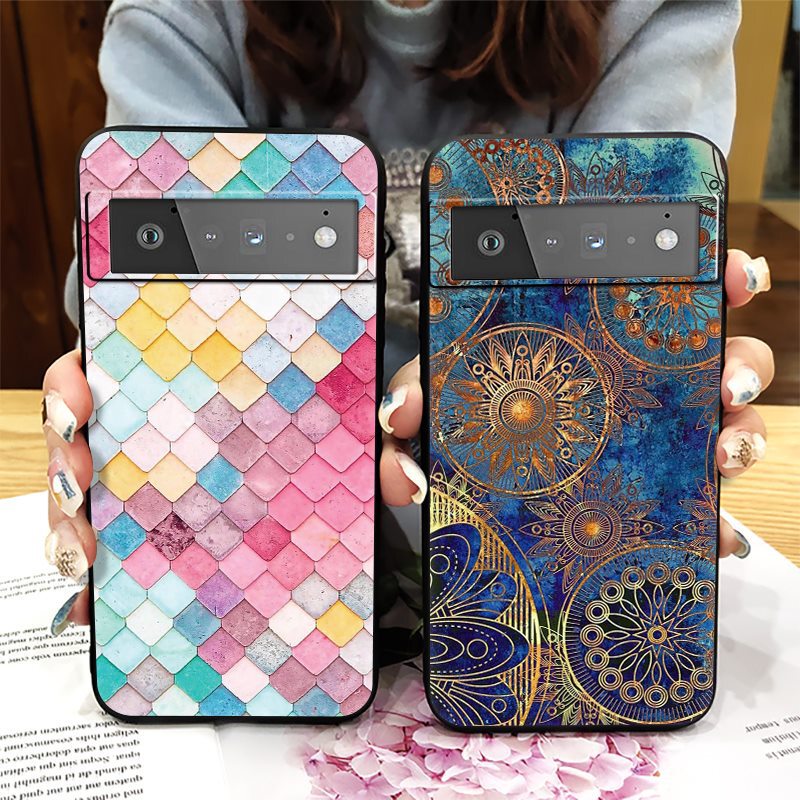 For Google Pixel6 Pro Phone Case Personalized Couple Soft Case Protective Case Red Book Case Hand