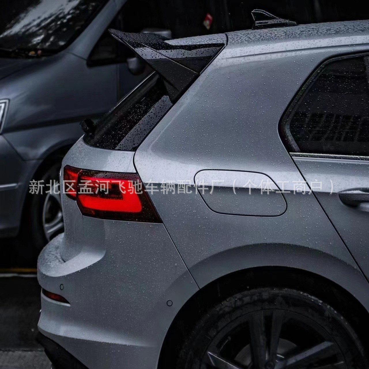 Suitable for Golf 8Th Generation Gti Rear Wing Modification Carsport Overseas Version Rlineprocs Rear Wing Ducktail Installation