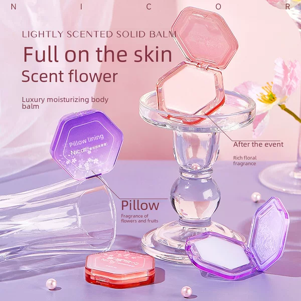 Nicor Solid Balm Pillow into Men and Women Long-Lasting Light Fragrance Post-Centering Balm Wholesale Dropshipping for Students