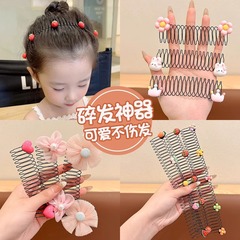 子供用ヘアバンド、前髪ヘアピン、女性用2025年新作後頭部ヘアピン、ヘアコーム、ヘアピン