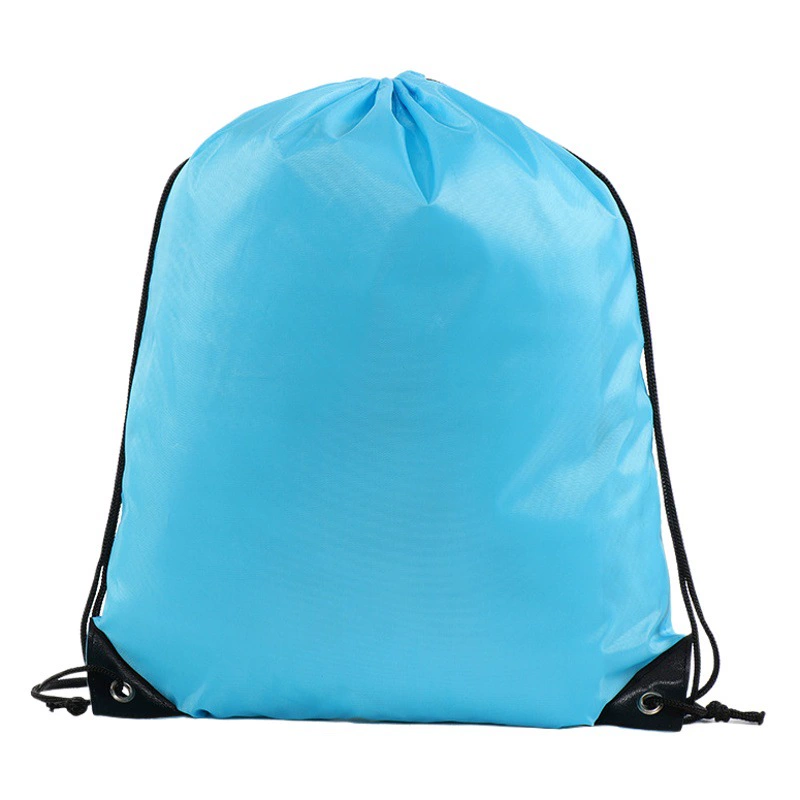 Полиэстер 210D Полиэфирная ткань Карман на шнурке в наличии Нейлоновая сумка на шнурке Рюкзак Сумка с принтом Рюкзак Карман на шнурке