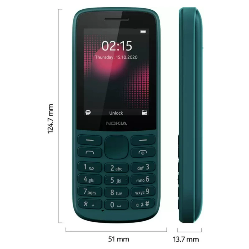 4G кнопочный телефон для пожилых, Dual SIM, двойной standby, черный корпус, клавиатура