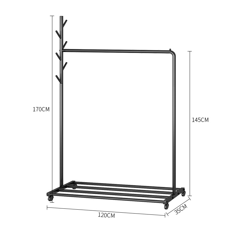 YMJ76 매트 블랙 길이 120 높이 170