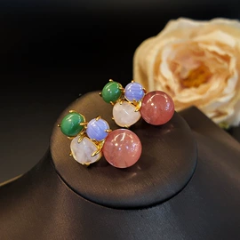 耳钉;首饰套装;项链