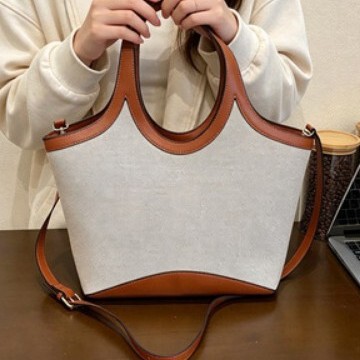 2025 Cos New Blend Series Canvas Tote Bag Niche Design Large Capacity Versatile Shoulder Bag Women's Bag 2025 Cos New Blend Series Canvas Tote Bag Niche Design Large Capacity Versatile Shoulder Bag Women's Bag