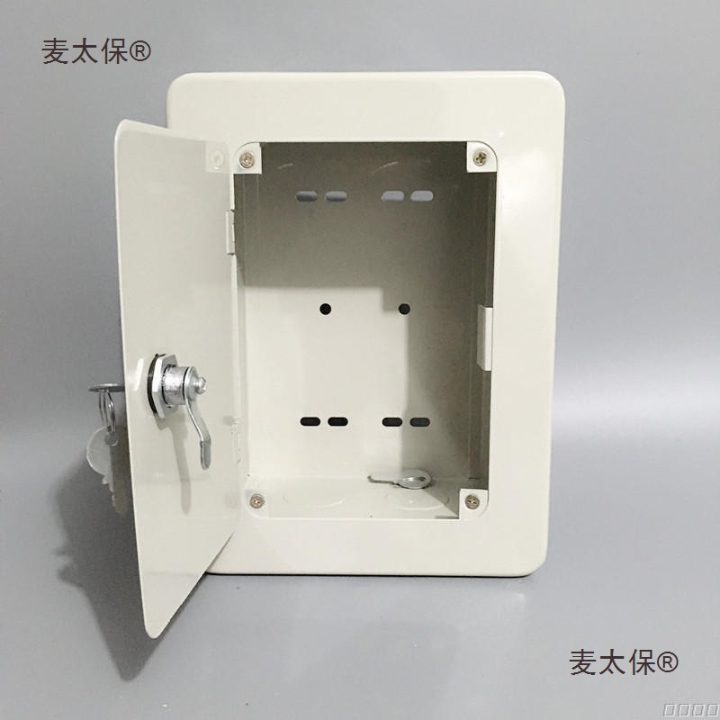 暗装有线电视箱电话布线箱弱电配电箱10对电视分线箱180麦太保