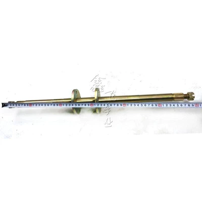 DIY four-wheel off-road motorcycle box, go-kart, and beach buggy accessories: 60/80CM rear axle and rear bridge flange bearings (Motorcycle frame) - 60-individual-axlesprocket-seat-with-disc-brake-disc