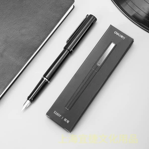 [得力钢笔 0.35mmS160F学生用矫正钢笔商务成人练字0.5mm S160EF]
