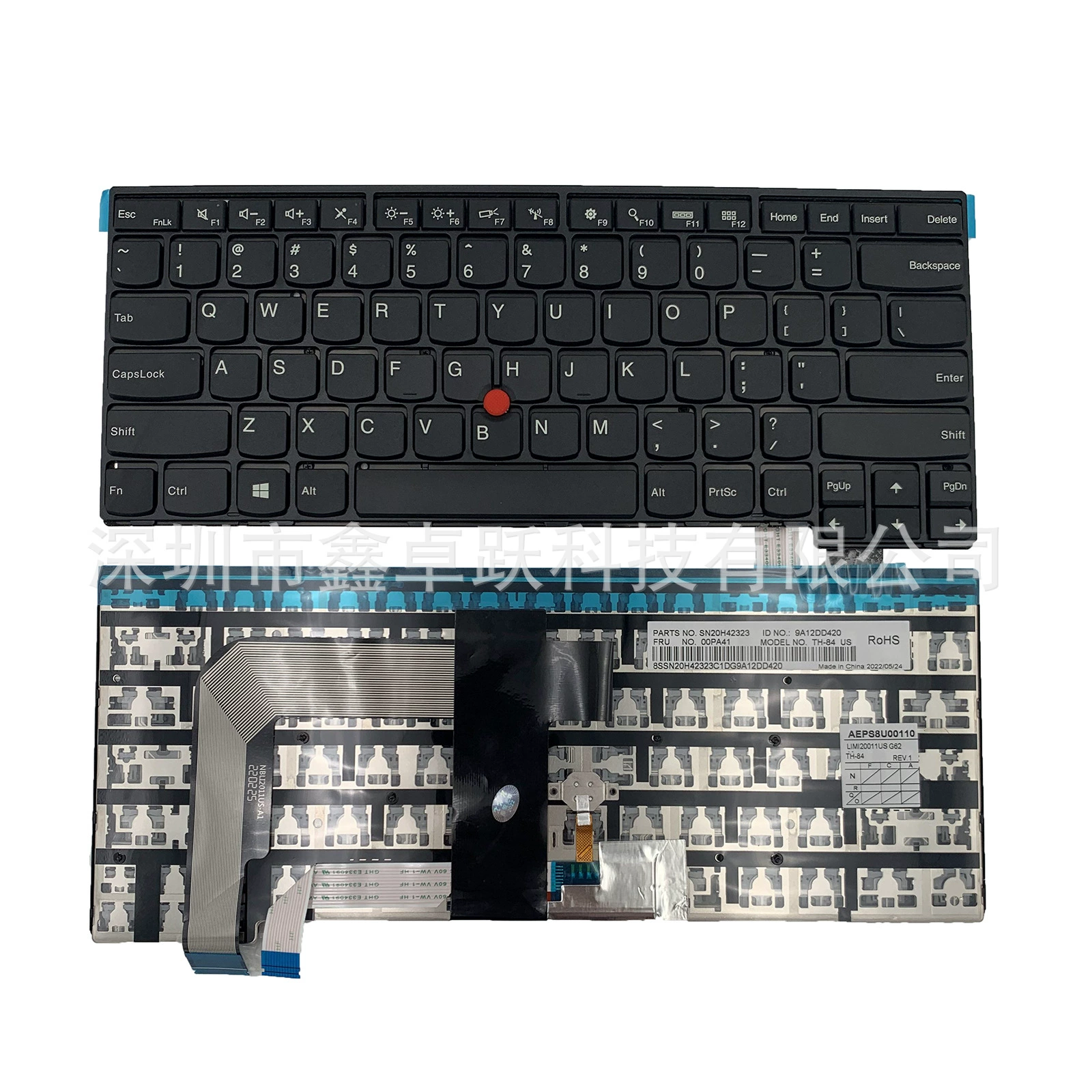Совместимый ноутбук, клавиатура, T460, 460S, T470, 470S, thinkpad