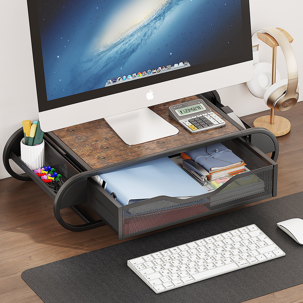 Cross-Border Computer Height-Increasing Stand Home Desktop Storage Rack Computer Office Display Height-Increasing Base Storage Rack