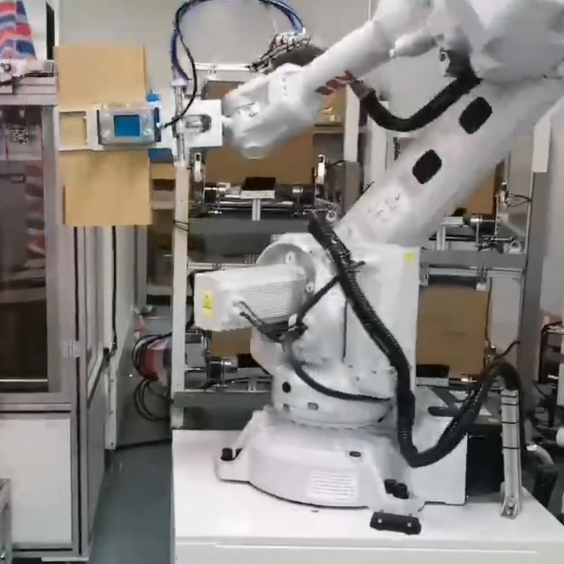 ロボット開梱機全自動開梱封底機多材料倉ロボット開梱機ミックス生産開梱|undefined