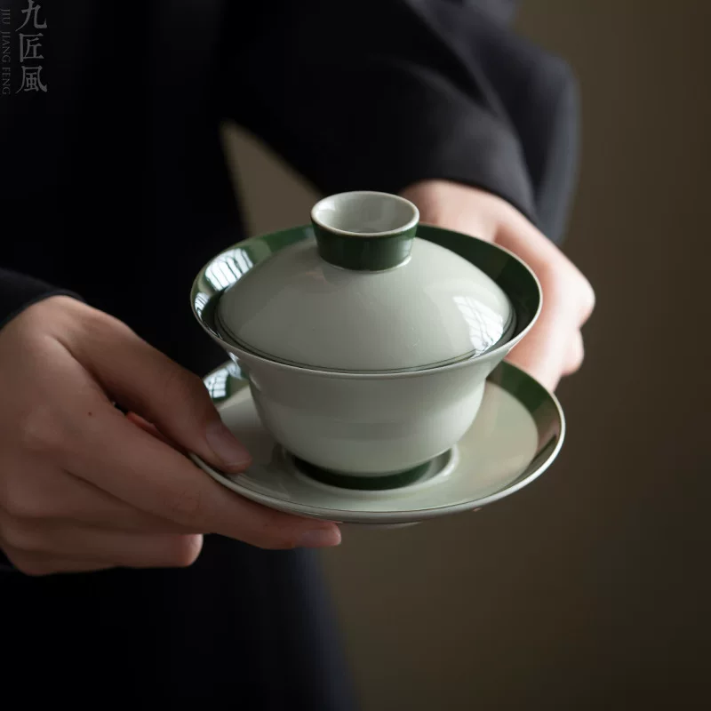 Ceramic ретро чайный набор для дома, чашка чая