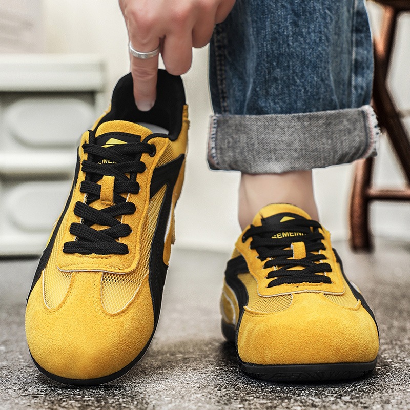 Zapatos deportivos de malla estilo pareja para hombres, zapatillas de deporte de verano, zapatos de entrenamiento moral para hombres, zapatos casuales para mujeres, estudiantes jóvenes 2025