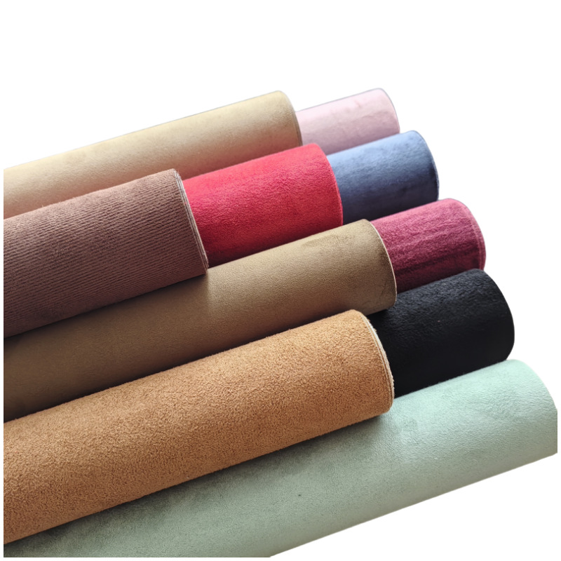 Suede suede self-adhesive leather car interior modification refurbished imitation leather sofa handmade fabric packaging
