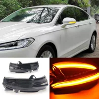 Подходит для Ford 14-20 Mondeo MK5 рулевой водяной свет модифицированный светодиодный индикатор зеркала заднего вида стримерная лампа