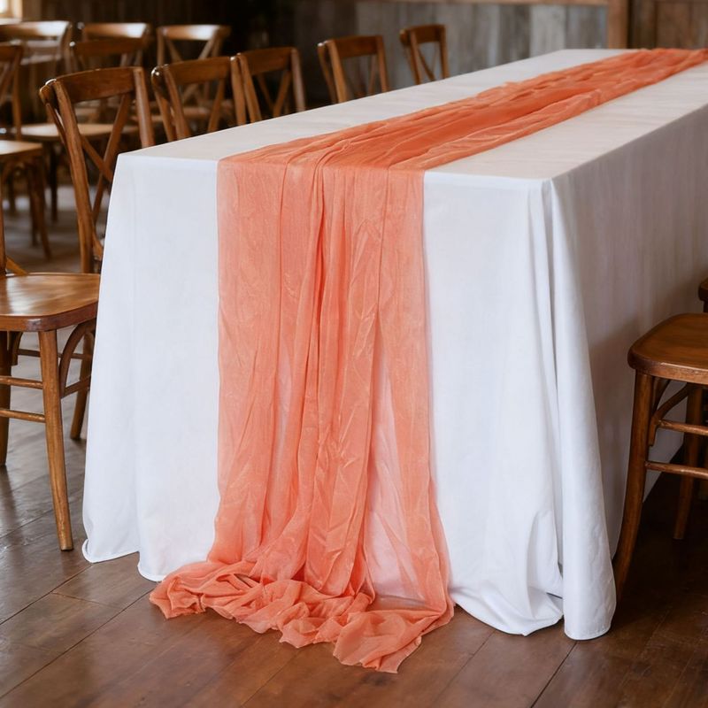 テーブルの旗のカーテンのカーテンの美人の糸のバリの紗の結婚式の誕生日のパーティーの活動は食卓の縮みの布の雪のテーブルクロスを飾ります。|undefined