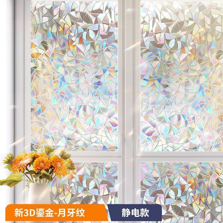 Electrostatic model-colorful crescent