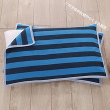 枕巾夏凉老粗布加厚加大单人四季透气吸汗成人头一件代发源头厂家