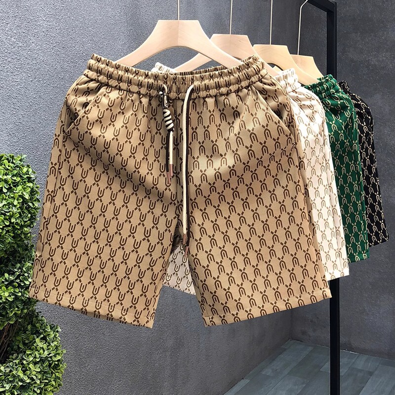 High-Quality Men's Shorts, Summer Trendy Brand Versatile Pants, 2023 New Men's Beach Casual Floral Shorts High-Quality Men's Shorts, Summer Trendy Brand Versatile Pants, 2023 New Men's Beach Casual Floral Shorts