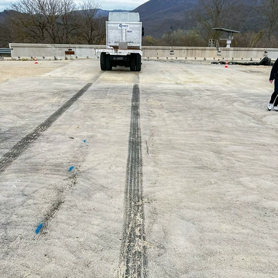 Yol təhlükəsizliyi bufer maşını Carpet, Non-Destructive Vehicle Blocking