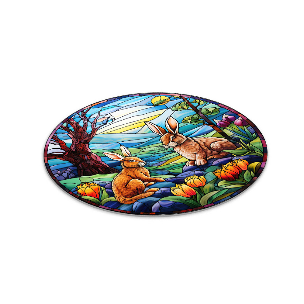 95g Weight pendant Home Textiles & Decor Type Acrylic Material Easter Festival Rabbit Pattern Casual, Elegant, Classical Style Easter Casual Elegant Classical Rabbit Arylic Party Supplies Decorations 72