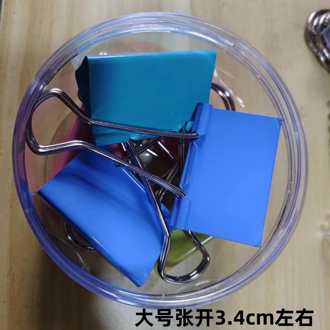 Clip de cola larga negro de 60 mm clip de hoja de papel de metal tablero de dibujo alargado y ampliado clip de cola de palometa carpeta de oficina