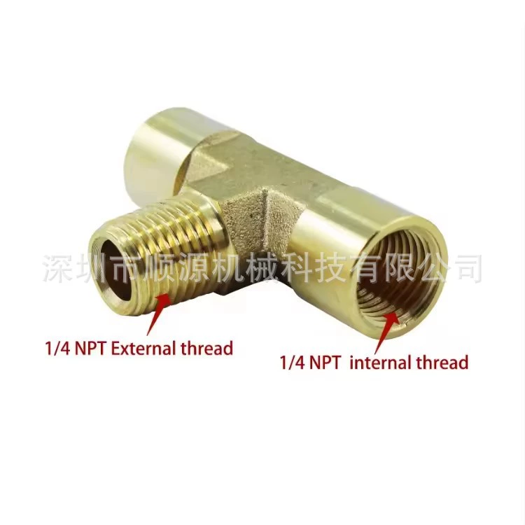 Промышленный стандарт США спот Amazon горячие продажи 1/4NPT внутренняя и внешняя медь