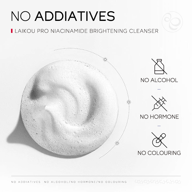 LAIKOU PRO Niacinamide Facial Cleanser 50g Cross-border Manufacturer wholesale Skin care Facial Cleanser undefined