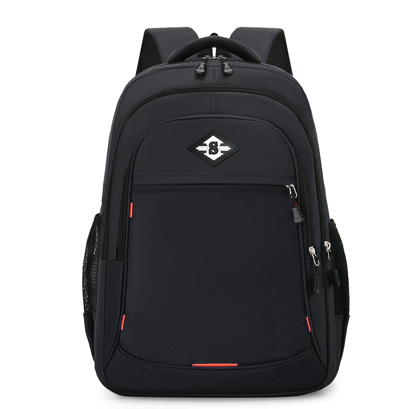 Ventas directas de fábrica 2024 nueva mochila casual de nailon para computadora de 15 pulgadas moda contraste color gran capacidad mochila escolar para estudiantes