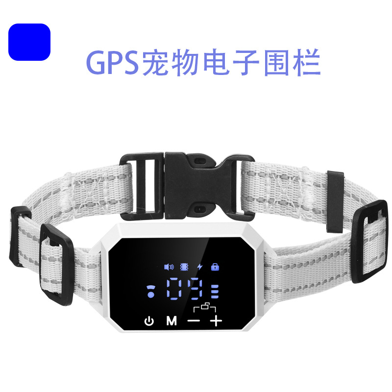 Posicionamiento GPS inalámbrico electrónico valla anti-ladrido inteligente choque eléctrico perro entrenador ladridos collar impermeable al aire libre suministros