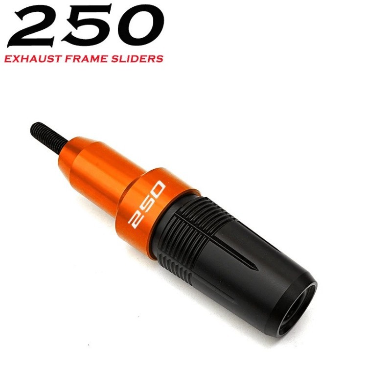 Suitable for Husqvarna401 Svartpilen401/250 25-Year Body Anti-Fall Protection Ball + Exhaust Anti-Fall Protection Ball