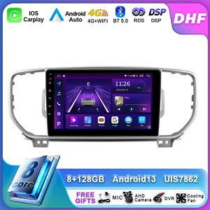 Kia Zhipao Sportage4 KX5 Android GPS Böyük Ekranlı Naviqasiya (16-18)