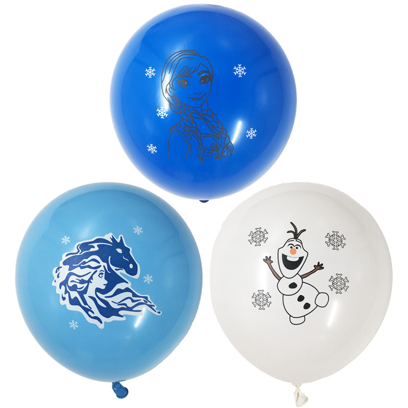 Birthday Cartoon Emulsion Party Balloons display picture 1