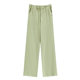 Category A Pajama Pants Women's Pants Spring and Autumn Summer Cotton Thin Loose plus size Cotton Outer Wear Summer Casual Home Pants