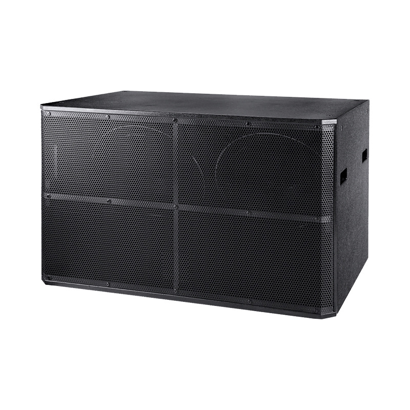 Venta directa de fábrica profesional equipo de audio F-218W doble 18 pulgadas Super Bass Barra de rendimiento de escenario altavoz de bajo