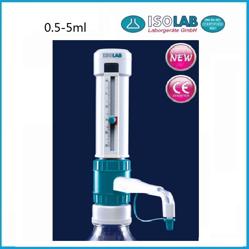 0.5-5ml 可压热瓶口分液器 008.03.005 ISOLAB品牌