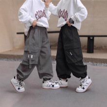 男童夏装休闲裤子2025年新款儿童休闲长裤中大童春夏季工装长裤子