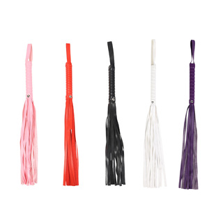 Cross-border Hot Sexy sm Props Tassel Small Whip sp Punishment Fun Sexy Leather Whip Alternative Adult Supplies