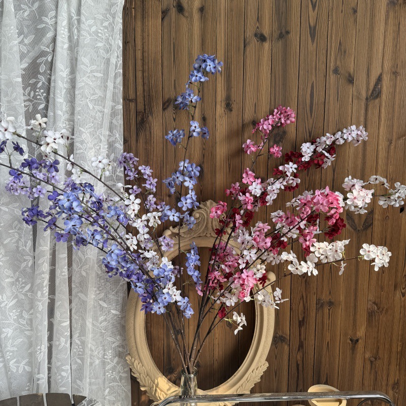 模造花枝垂れ桜家庭客間置物結婚祝い飾り桜人工花中国式模擬桜卸売り|undefined
