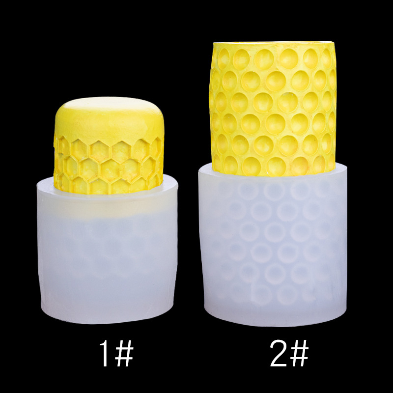 Panal silicona molde creativo hecho a mano jabón aromaterapia vela fabricación epoxi accesorios fondant chocolate para hornear