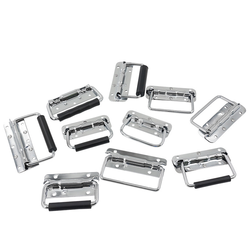 AW Caja de aluminio 124,140,156,385,423,438,439 Base de hierro cromado / mango de resorte sin pegamento