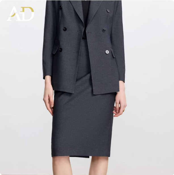 Charcoal gray skirt