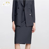 Charcoal gray skirt