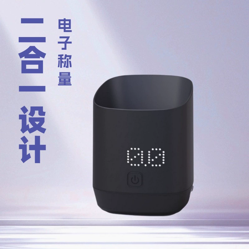 Полная водонепроницаемая весы Интеллектуальные ручные кофейные весы Электронные весы Хронометр Кухонные весы Черный 3kg 0,1 Пищевая выпечка