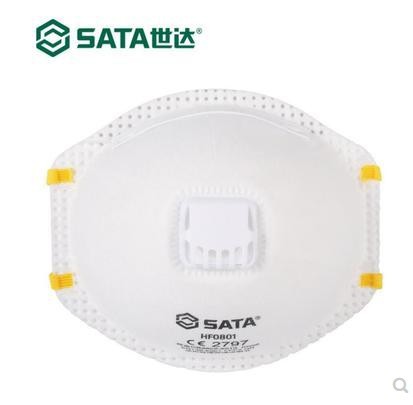 世达HF0801 SATA自吸过滤式防颗粒物呼吸器KN95&FFP2杯形 口罩