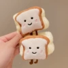 Bread slices/2 off-white wrist straps/ultrasonic interface