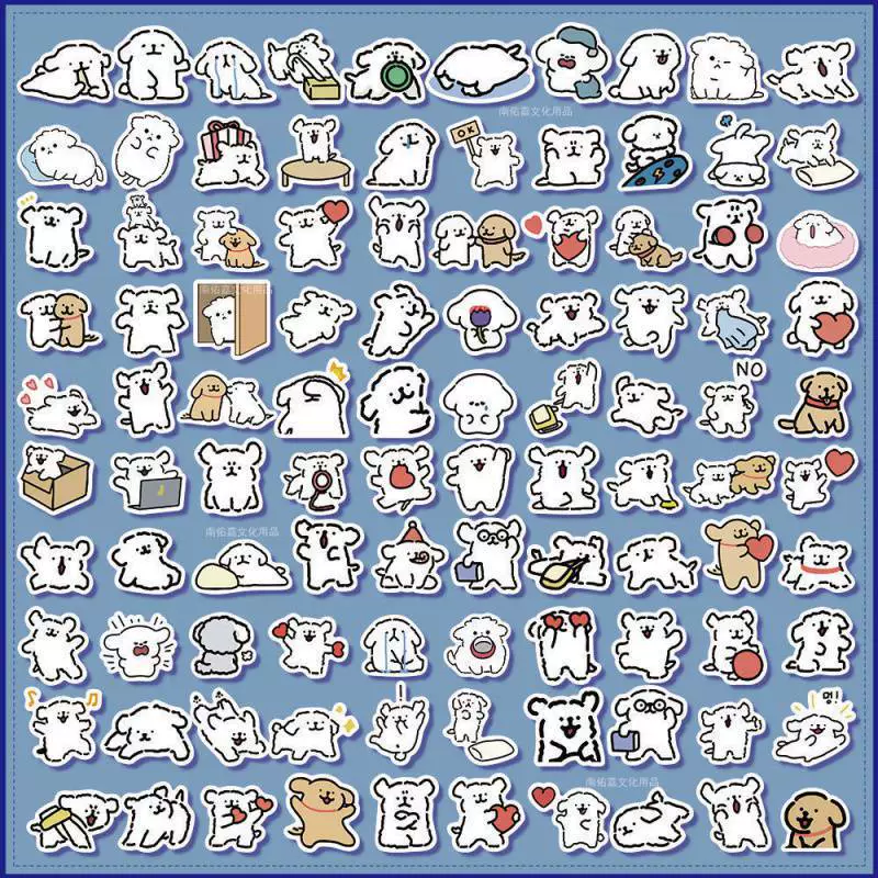Cute sticker, pack, waterproof phone case