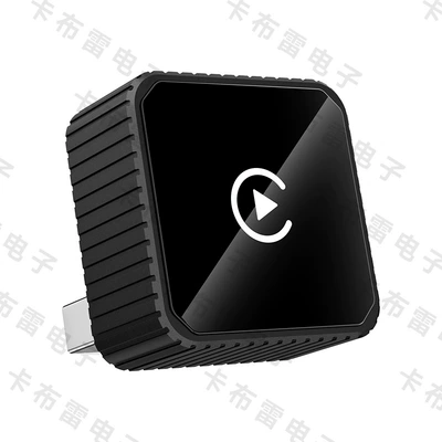 Cross-Border Two-In-One Car Simsiz CarPlay və Android Auto - q1bvs-texture-black-white-label-metal-glass-wireless-carplay-android-auto-2-in-1-exclusively-for-overseas-systems