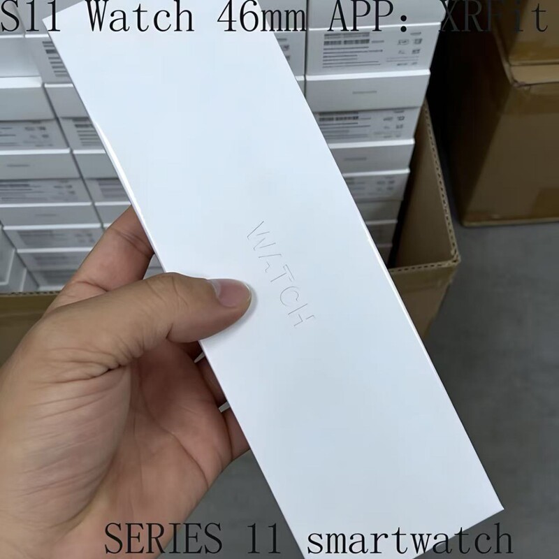 Foreign Trade S11 Smart Watch 46mm Series 11 Dual-Band Smartwatch with Logo on the Screen Foreign Trade S11 Smart Watch 46mm Series 11 Dual-Band Smartwatch with Logo on the Screen